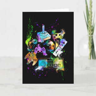 Control All The Things Video Game Controller 2 Card