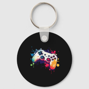 Control All The Things Video Game Controller Gamer Key Ring