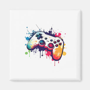 Control All The Things Video Game Controller Gamer Magnet