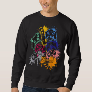 Control All The Things Video Game Controller Sweatshirt