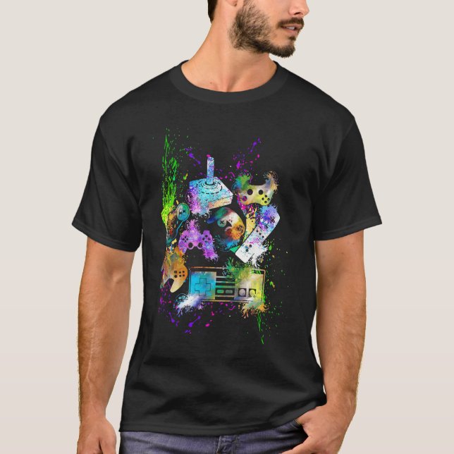 Control all the Things Video Game Controller T-Shirt (Front)
