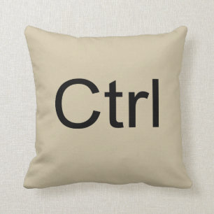 Control Alt Delete (Ctrl Alt Del) Pillow