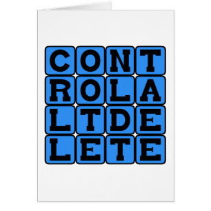 Control Alt Delete, Windows Shortcut