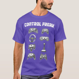 Control Freak Funny Gaming Controller Gamer Video T-Shirt