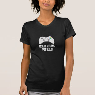 Control Freak Video Game Controller Graphic T-Shirt