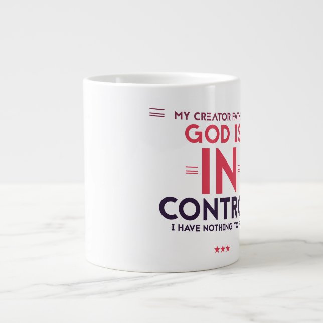 Control  Jumbo Mug (Front)