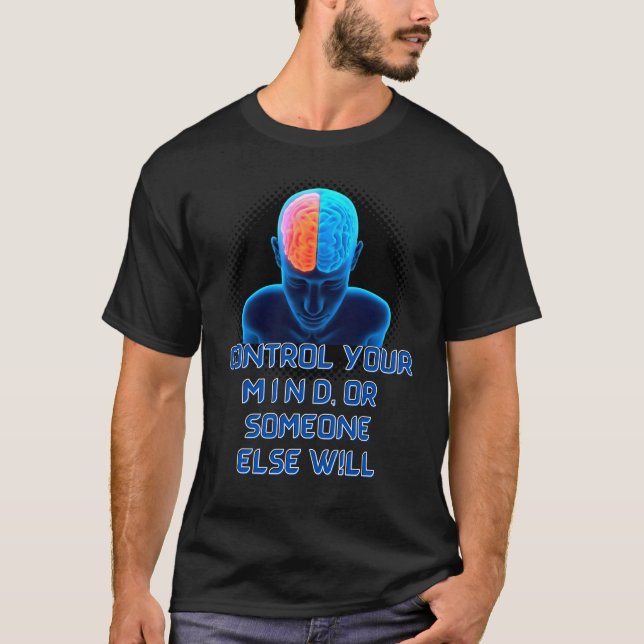 Control Mind and Path DSD DesignSafeDrug T-Shirt (Front)