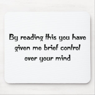 Control over your mind mouse pad
