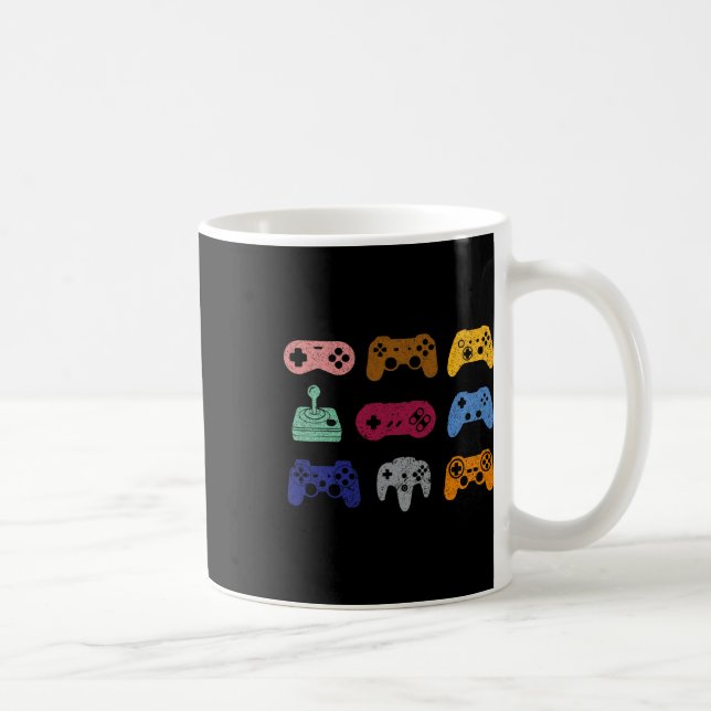 Control Video Game Controller Console Gaming Retro Coffee Mug (Right)