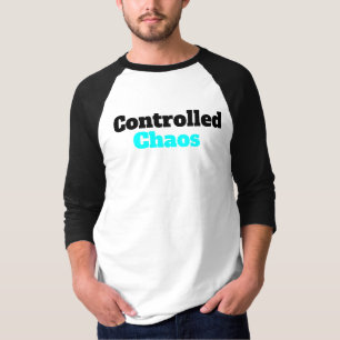 Controlled Chaos Men's Baseball T-Shirt