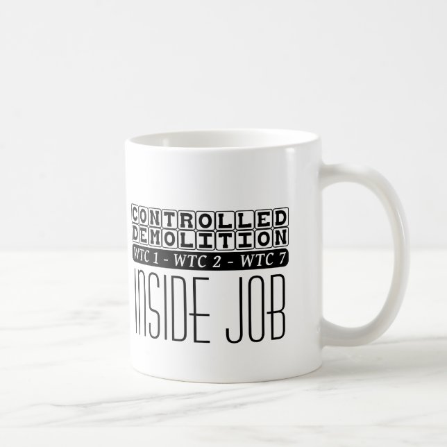 Controlled Demolition WTC Building 7 Inside Job Coffee Mug (Right)
