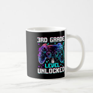 Controller 3rd Grade Level Unlocked First Day Of S Coffee Mug