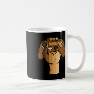 Controller Fist Black History Blm Gaming Gamer 1 Coffee Mug