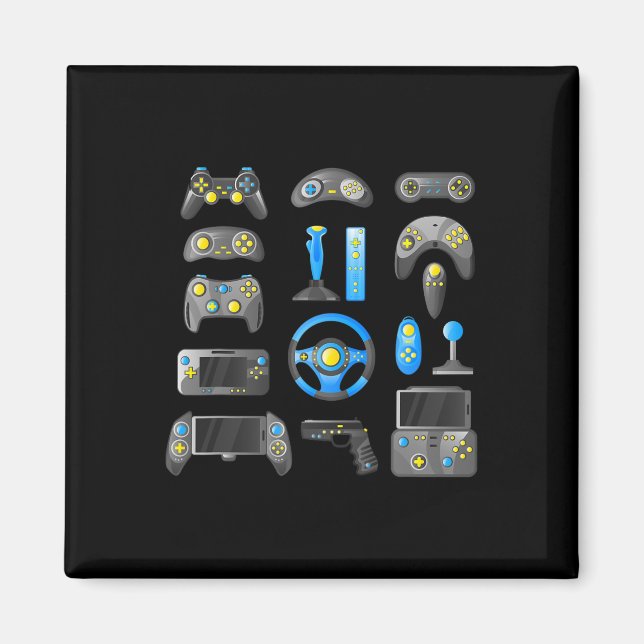 Controller Game Control All The Things Video Game  Magnet (Front)