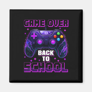 Controller Game Over Back To School First Day Of S Magnet