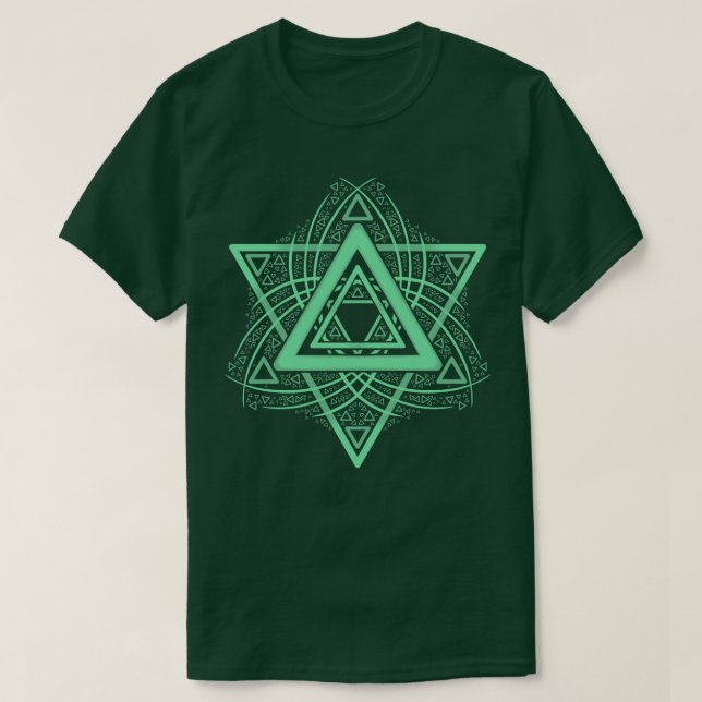 Controller Mandala Triangle T-Shirt (Design Front)