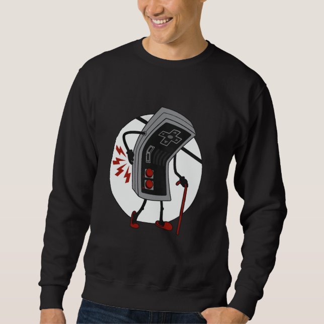 Controller ouch pad sweatshirt (Front)