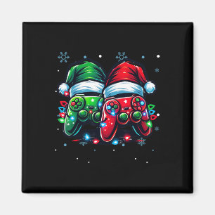Controller Santa Hat Christmas Gaming X-mas Gamer Magnet