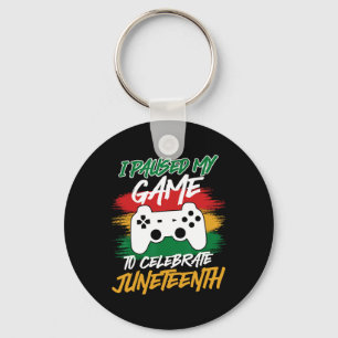 Controller Video Games Console Paused My Game June Key Ring