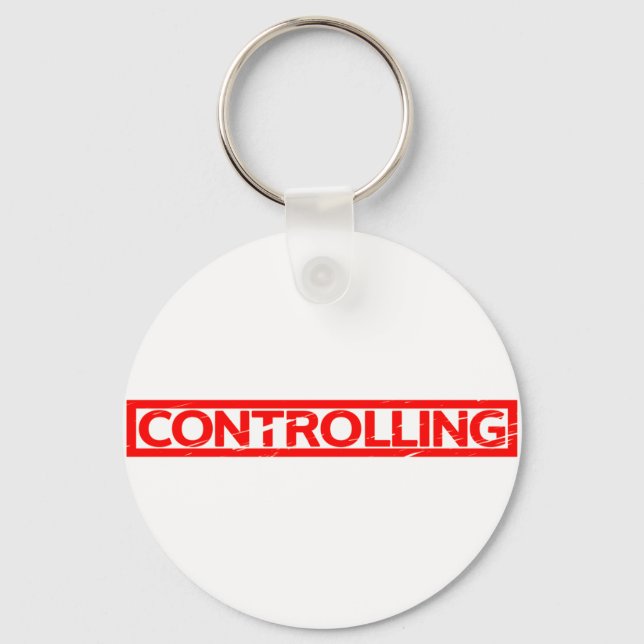 Controlling Stamp Key Ring (Front)