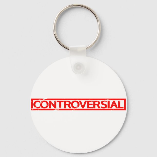 Controversial Stamp Key Ring (Front)