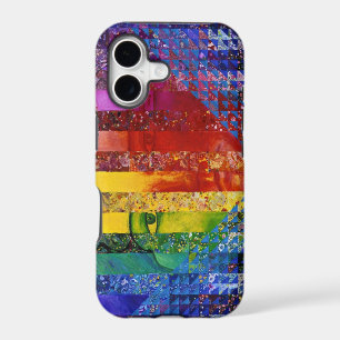 Conundrum I – Abstract Rainbow Woman Goddess
