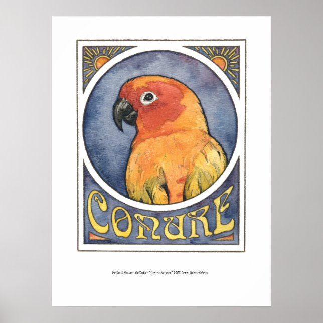Conure Nouveau Poster (Front)