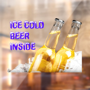 Convenience Store Ice Cold Beer Inside