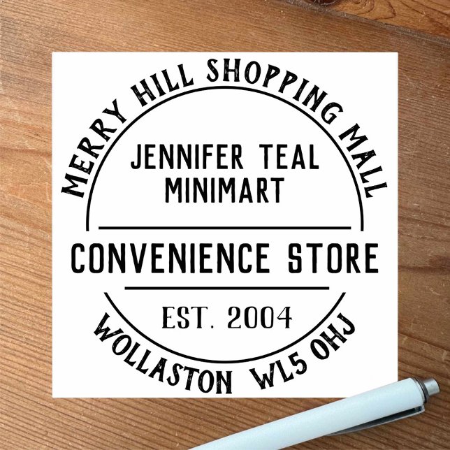 Convenience Store Rubber Stamp (Creator Uploaded)