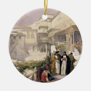 Convent of St. Catherine, Mount Sinai, February 17 Ceramic Tree Decoration