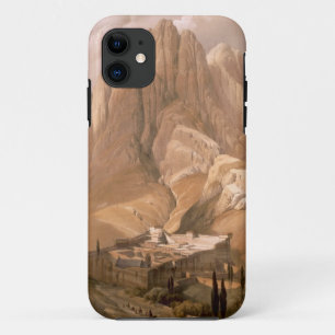 Convent of St. Catherine with Mount Horeb, Februar iPhone 11 Case