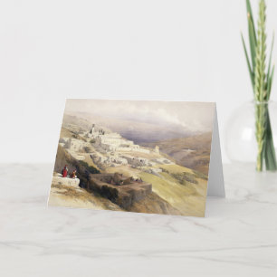 Convent of the Terra Santa, Nazareth Holiday Card