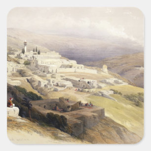 Convent of the Terra Santa, Nazareth Square Sticker