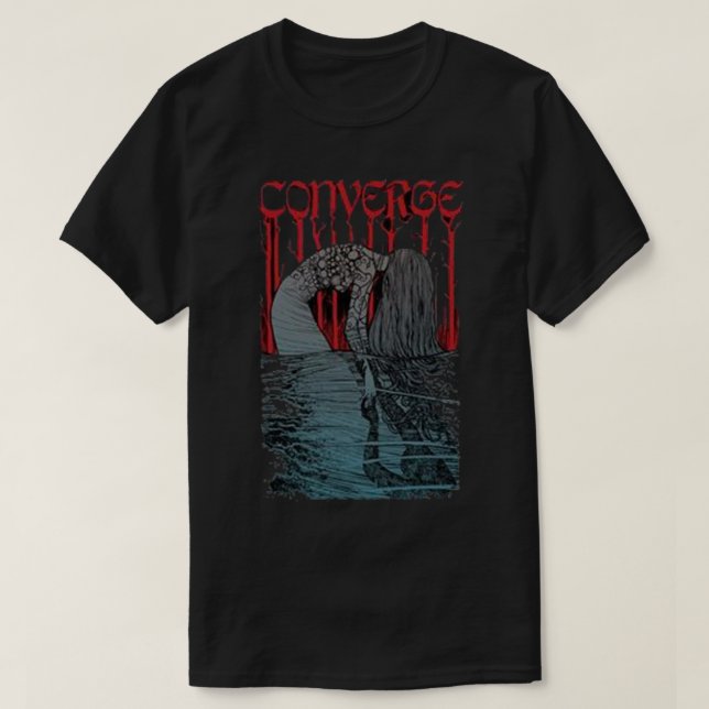 Converge band punk rock Converge Converge Converge T-Shirt (Design Front)