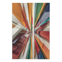 Convergence Burst - Abstract Geometric Wall Art