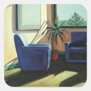 Conversation 2002 square sticker