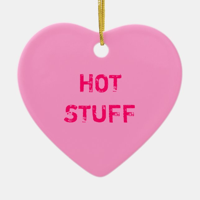 Conversation Heart Ornament (Front)