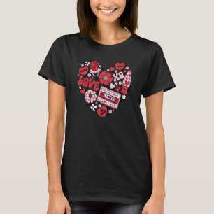 Conversation Hearts Love Valentine's Day Couples T-Shirt