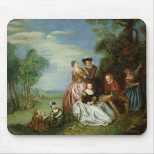Conversation in a Park Mouse Pad