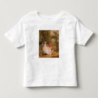 Conversation in a Park, portrait of the artist and