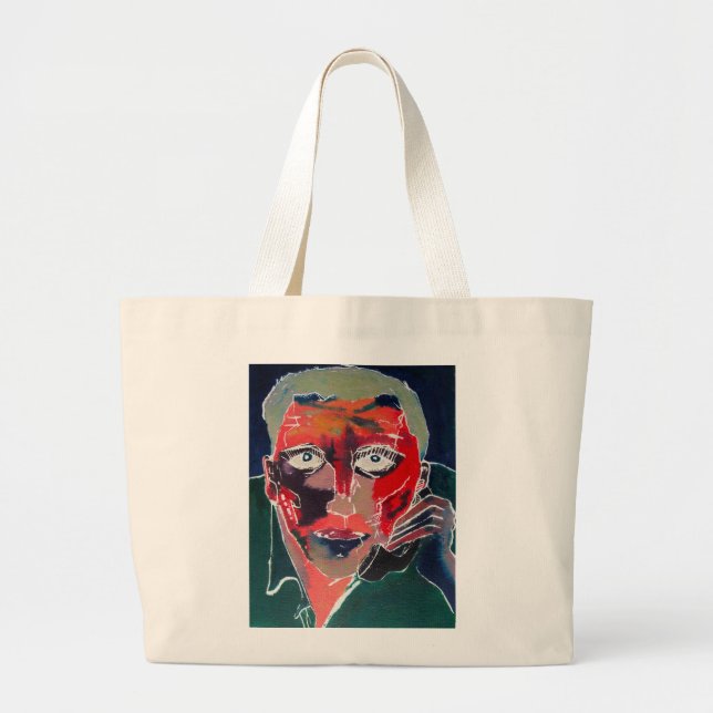 Conversation Large Tote Bag (Front)