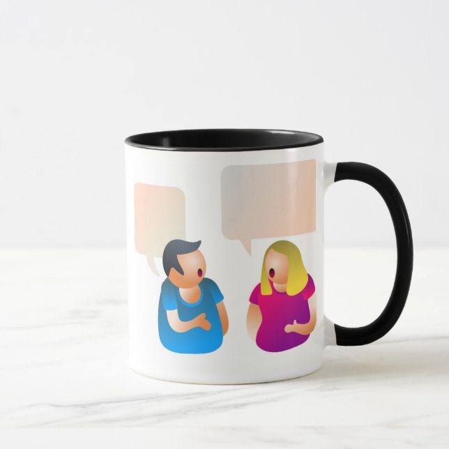 Conversation Mug (Right)