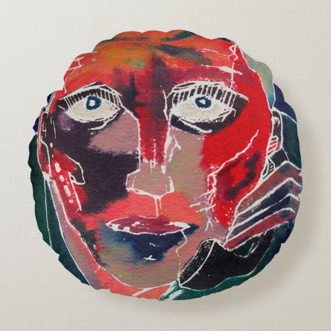 Conversation Round Cushion (Front)