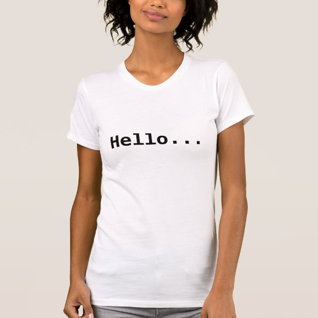 Conversation Starters T-Shirt (Front)