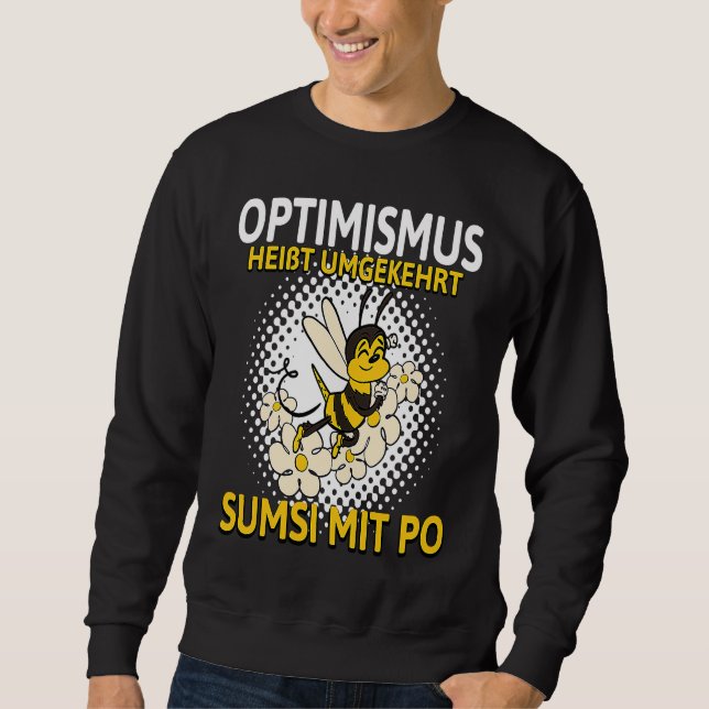Conversely, backprint optimism means Sumsi with Po Sweatshirt (Front)