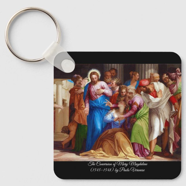 Conversion of Mary Magdalene Key Ring (Front)
