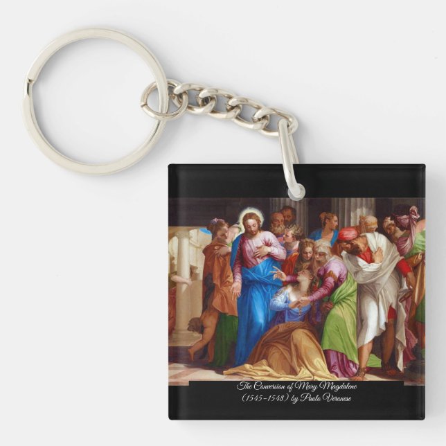Conversion of Mary Magdalene Key Ring (Front)