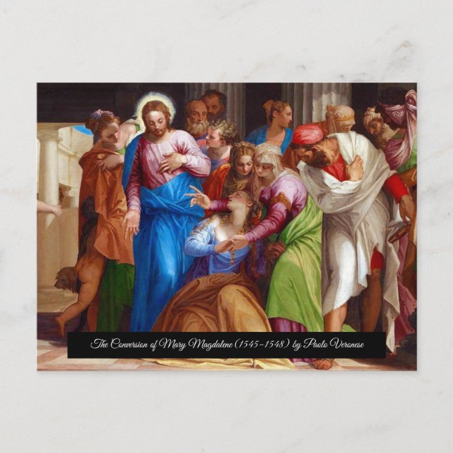 Conversion of Mary Magdalene Postcard (Front)