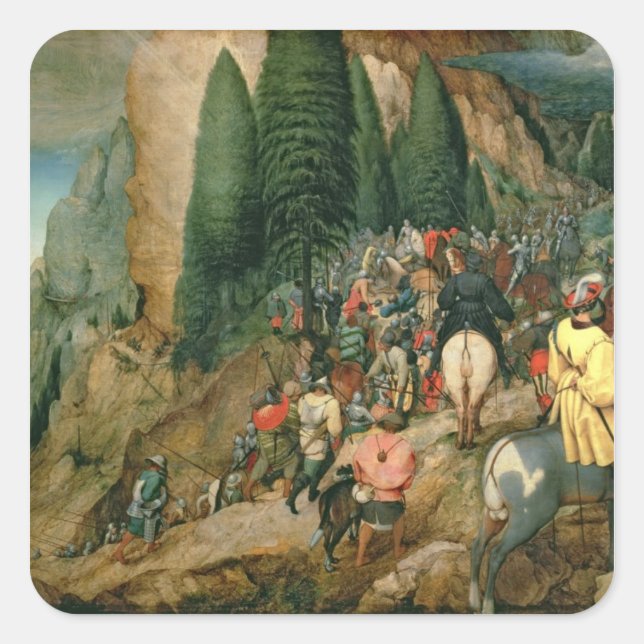 Conversion of St. Paul, 1567 Square Sticker (Front)