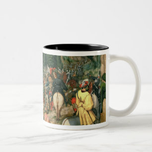 Conversion of St. Paul, 1567 Two-Tone Coffee Mug
